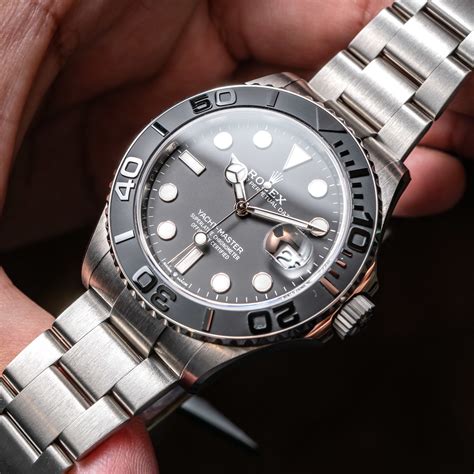 rolex yacht master 42 rlx titanium price|rolex yachtmaster 42 for sale.